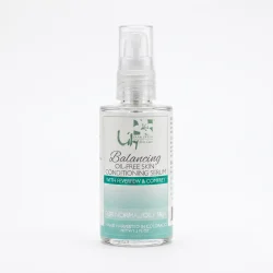 Oil free serum balancing skin conditioning bottle