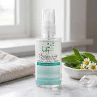 Oil free serum balancing skin conditioning bottle