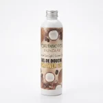 Coffee coconut moisturizing shower gel with botanical body wash ingredients