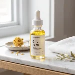 Glow face oil with lavender and chamomile