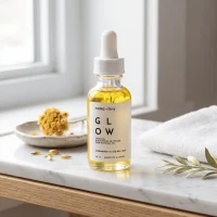 Glow face oil with lavender and chamomile