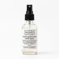 Rosewater facial mist organic toner spray bottle