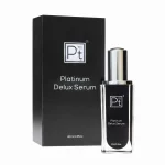 Platinum Delux serum collagen vitamin C face serum bottle