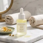 Uplifting facial oil with argan-inspired care
