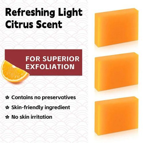 🧼✨ 3-Pack Kojic Acid Soap 🟤 Brighten & Fade Dark Spots 🍊