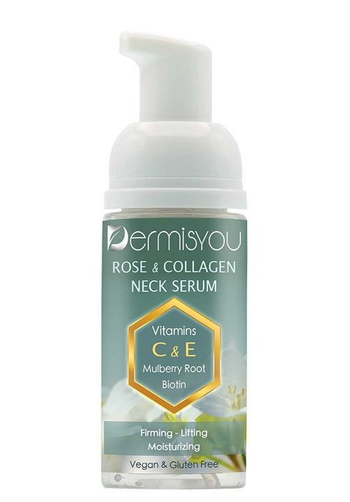 Anti-Wrinkle Neck & Décolleté Serum with Collagen & Rose Water