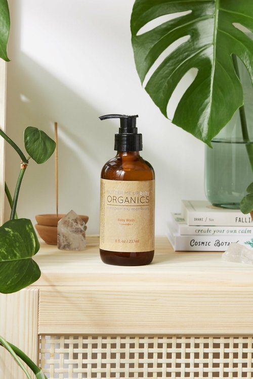 Organic Baby Wash Gentle Lavender – Safe, Non-GMO Formula” ✅