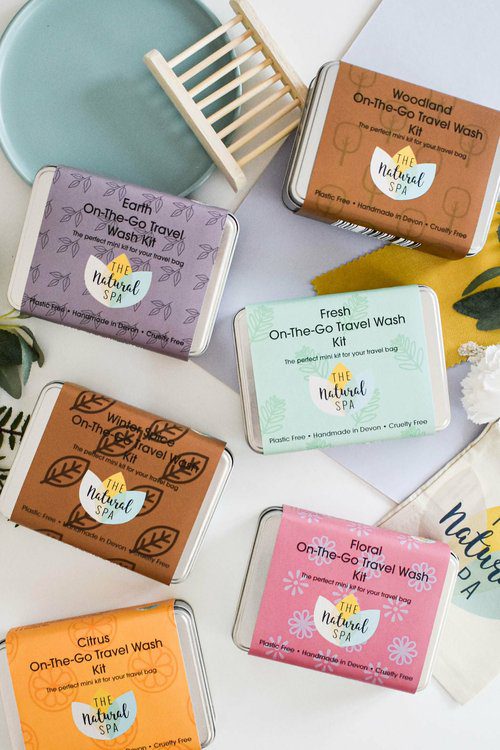 Citrus Mini 👜 On-the-Go Travel Wash Kit 🍋🧼 Fresh & Fun