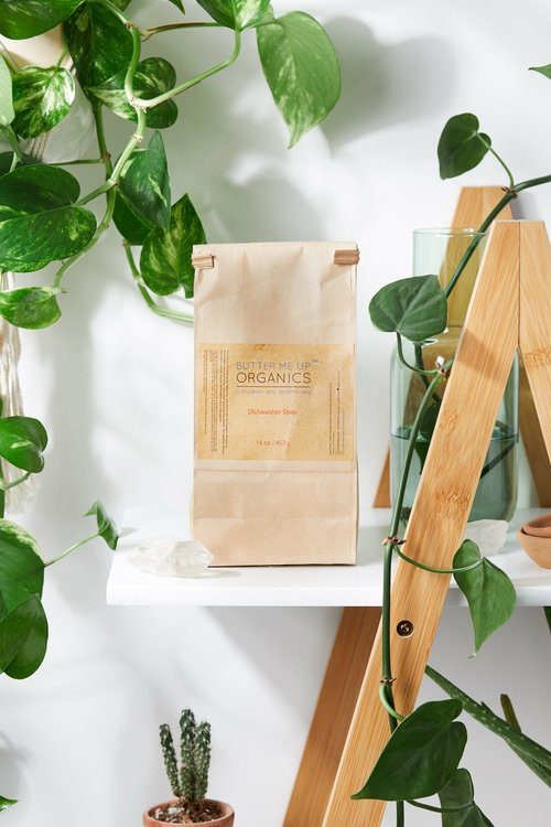 All-Natural Organic Dishwasher Soap, Butter-Enhanced Formula