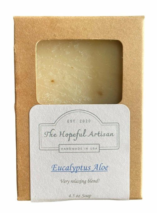 Eucalyptus & Aloe Soap Refreshing Relaxing ✨
