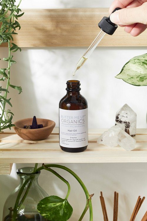 Organic Hair Oil 🌿 Repair & Strengthen Hair 💆‍♀️ Smooth, Shiny & Healthy ✨