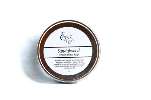 Sandalwood Artisan Shave Soap Natural, Luxurious, Vegan