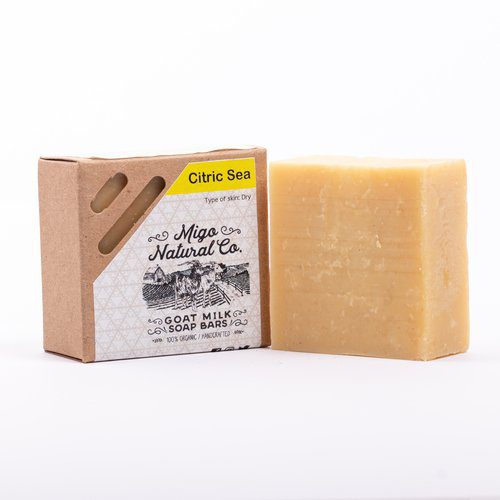 🍊 Citric Sea Goat Milk Soap Bar
