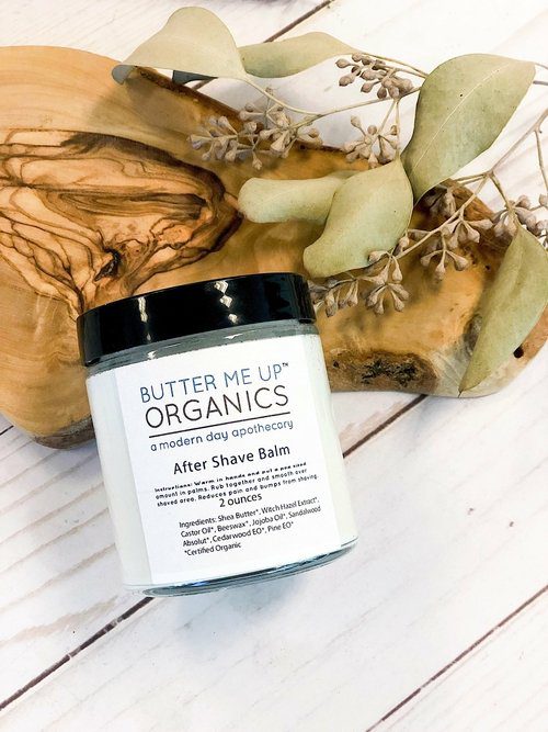 Organic After Shave Balm 🌿 Moisturizing & Non-Toxic Skincare