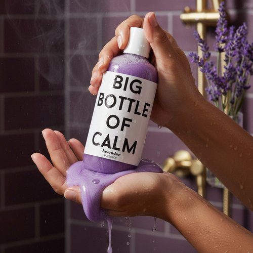 💜 Big Bottle of Calm Lavender Body Wash 🚿✨ Relax & Soothe