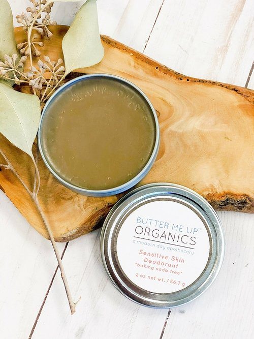 Organic Sensitive Skin Deodorant – Baking Soda Free, Gentle & Effective for Soft, Odor-Free Pits 🌿