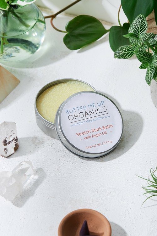 💛🌿 Organic Stretch Mark Body Butter – Argan Oil Magic ✨