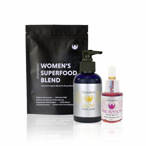 Organic Beauty Trio ✨ Serum Face Wash Glow