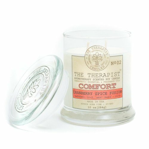 The Therapist Comfort Cranberry Spice Fusion Soy Candle
