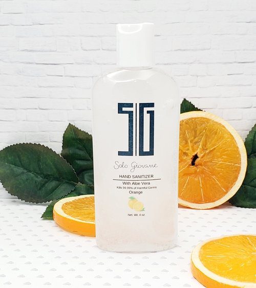 Orange Zest Hand Sanitizer – Refresh & Protect