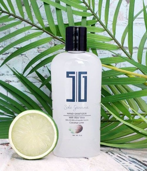 Hand Sanitizer Coconut Lime – Refreshing, moisturizing, and travel-ready!✨