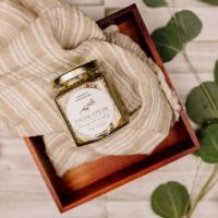 Botanical facial steam with eucalyptus and rosemary