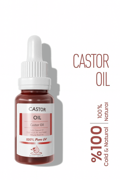 Castor Oil 100% Pure & Natural 🧴 Cold-Pressed • 20 ml ✨