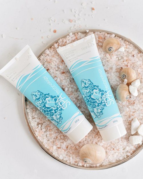 Dead Sea Crystals Body Salt 🌊 Mineral-Rich Rejuvenating Scrub ✨