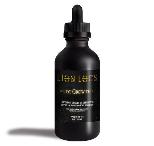 Lion Locs Growth Oil & Scalp Relaxer 🌿💆‍♂️ Moisturize & Style ✨