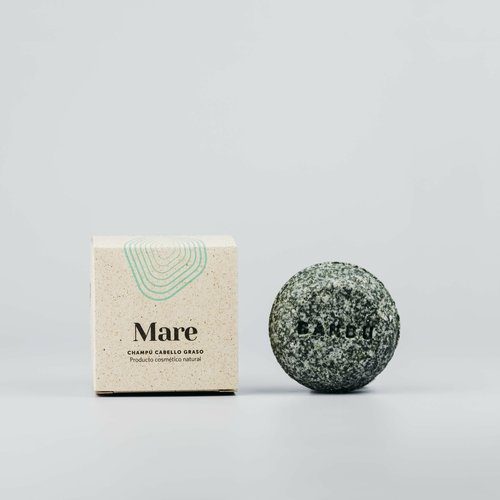 Mare Solid Shampoo 🖤💆‍♀️ | Natural, Vegan & Sebum-Regulating 🌿✨ Deep Cleansing & Long-Lasting Fresh Hair 🌱🖤