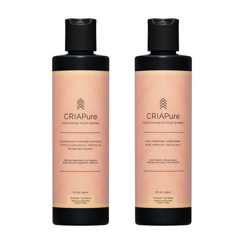 CRIAPure Shampoo & Conditioning Cream 🌿✨ Purify, strengthen, hydrate 💆‍♀️💖