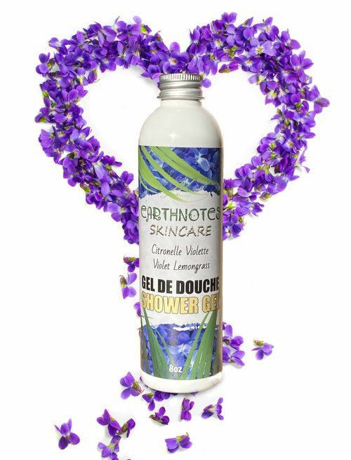 Violet Lemongrass Moisturizing Shower Gel 🌿💜🍋🛁✨🌸🧴🫖🌱💧