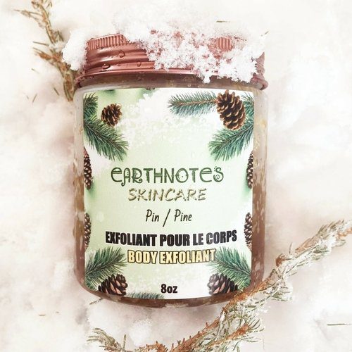 Pine Body Exfoliant 🌲✨ Nourishing, refreshing, and vegan-friendly 🐰🛁