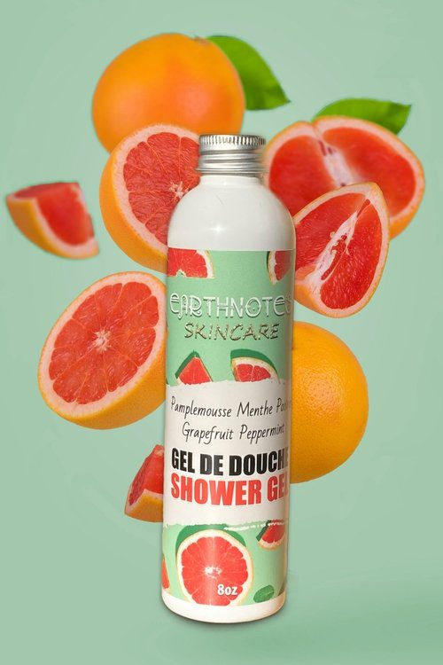 Grapefruit Peppermint Shower Gel 🍊🌱💧 Moisturizing 🛁✨ ✅