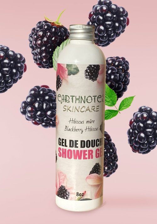 Blackberry Hibiscus Shower Gel 🫐🌺 Moisturizing 💧🛁✨