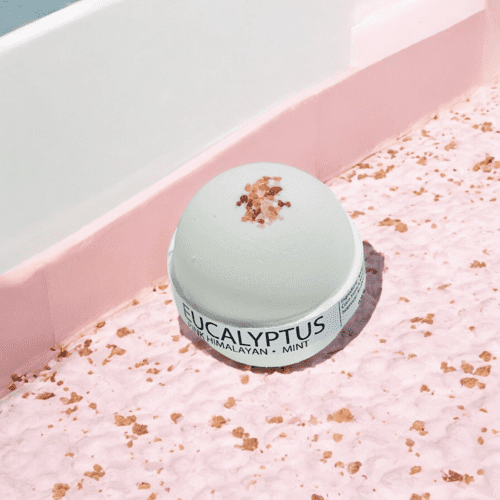 🌿 Eucalyptus Mint & Himalayan Salt Bath Bomb 🛁 8oz, refreshing, vegan & skin-softening ✨