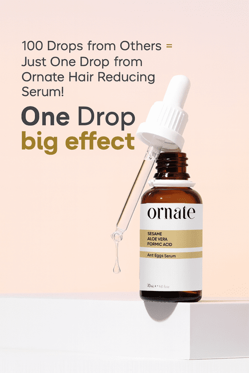 Reduces hair growth, soothes skin with aloe & formic acid ✨🌿