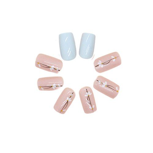 💅 Press-On Nails Kit – Reusable Tips, Glue & Gel Stickers ✨