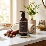 Gentle hair cleanser for soft color care hair routine